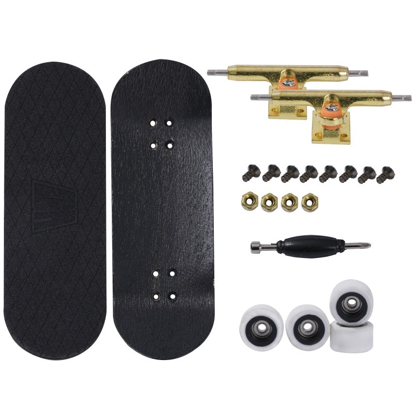 34mm Black EVA Grip Maple Fingerboard Game Finger Skateboard