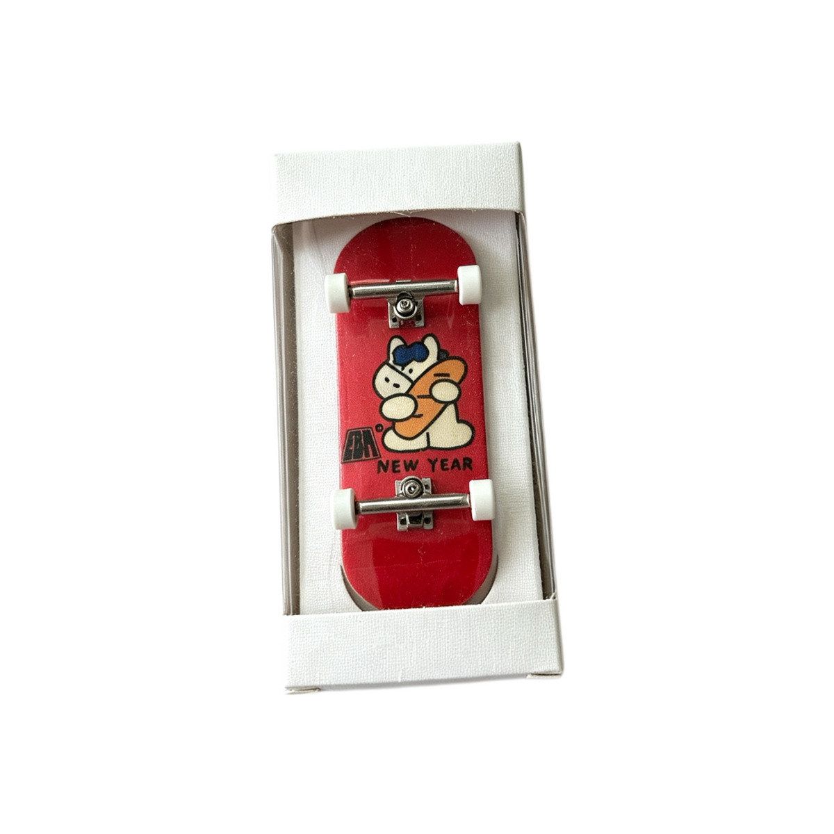100×34mm Premium Maple Fingerboard - Red Cartoon Edition