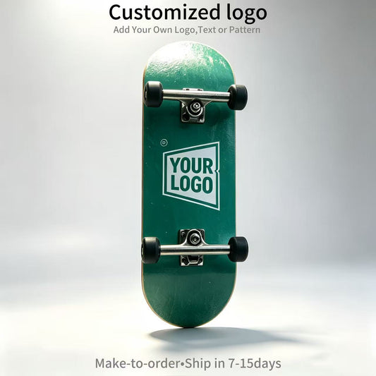 Customized finger skateboard with custom logo