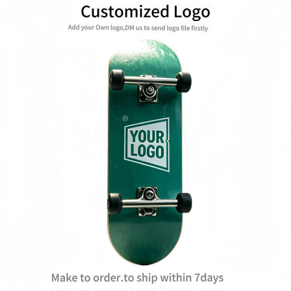 Customized finger skateboard with custom logo
