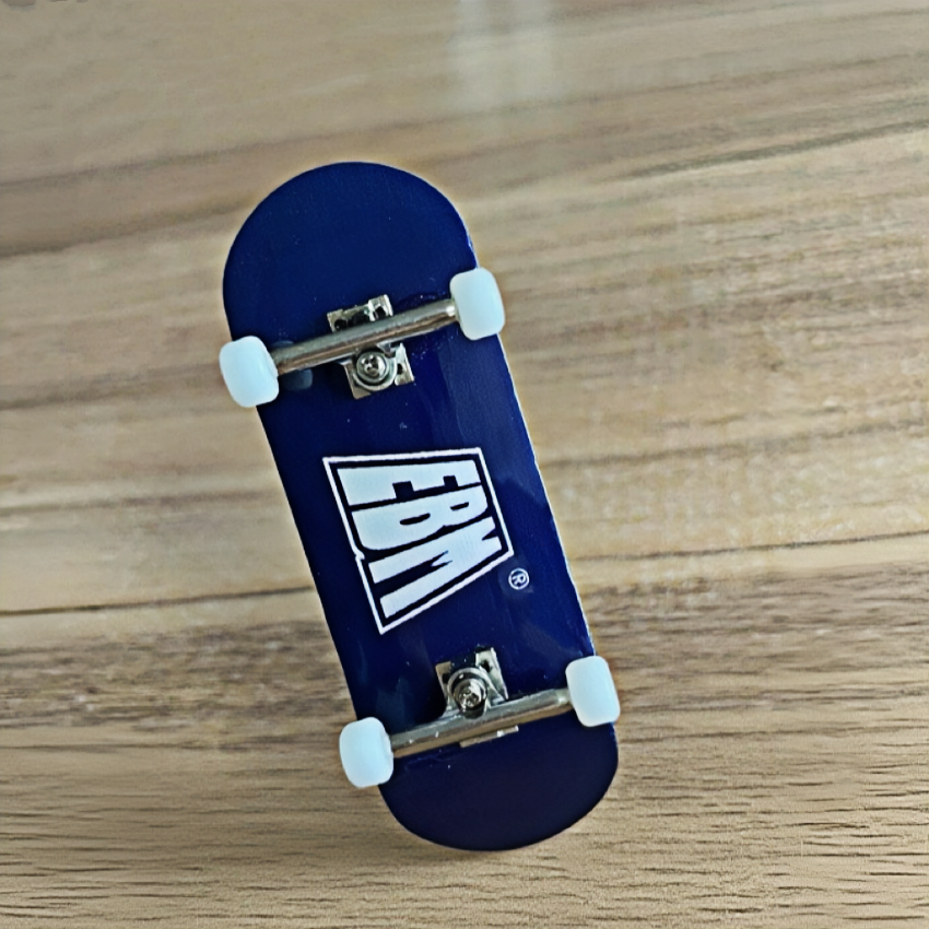Professional Wooden Fingerboard Mini Skateboard – Complete Finger Skate Board with Metal Trucks