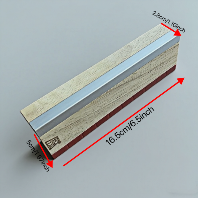 Solid wood fingerboard obstacle size 16.5x5x2.8cm