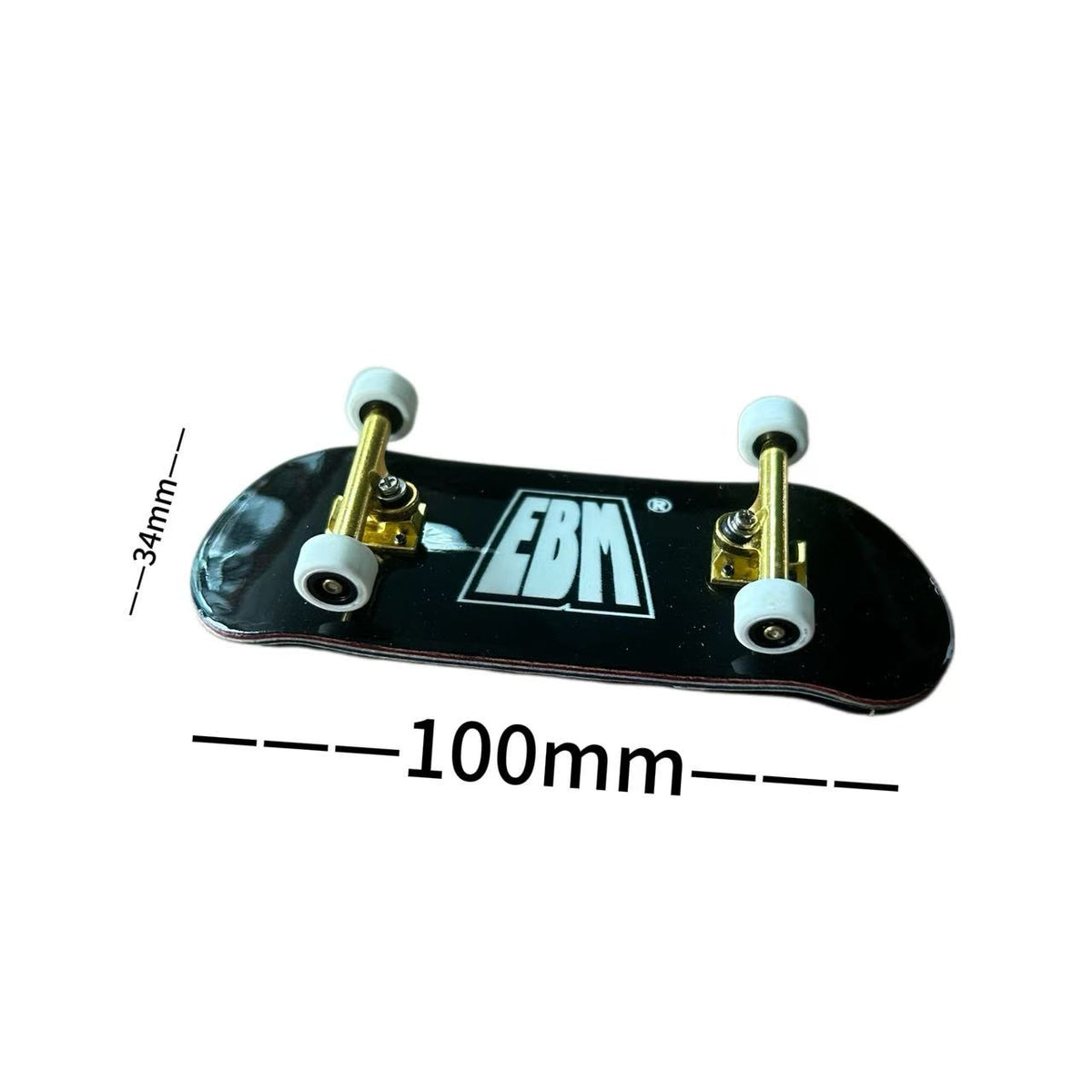 fingerboard with bearing wheels