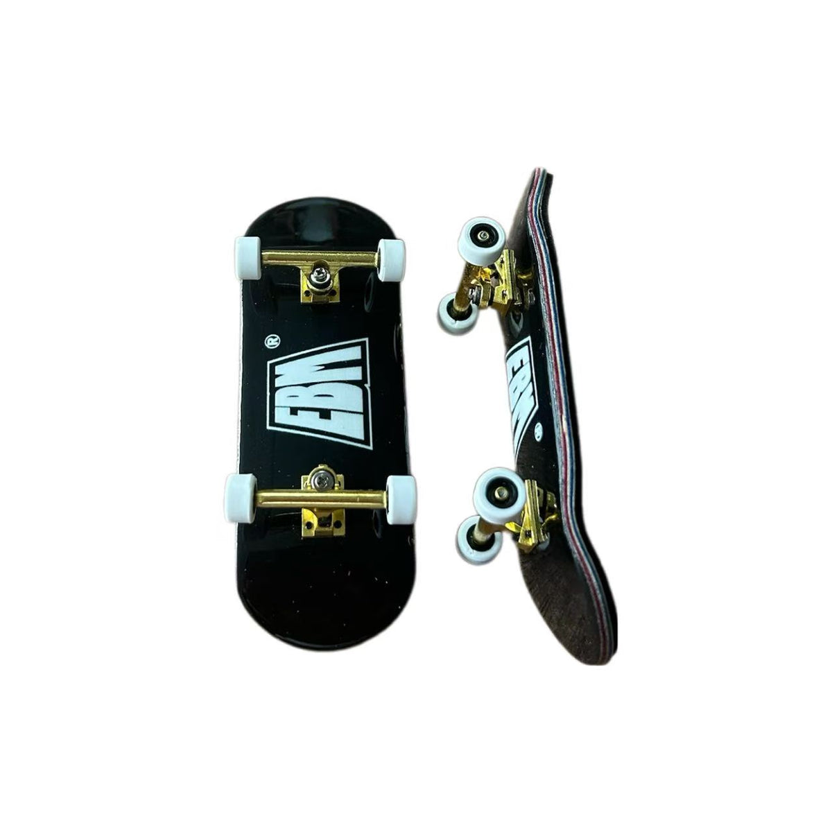 fingerboard with metal trucks