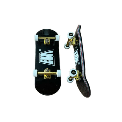 fingerboard with metal trucks
